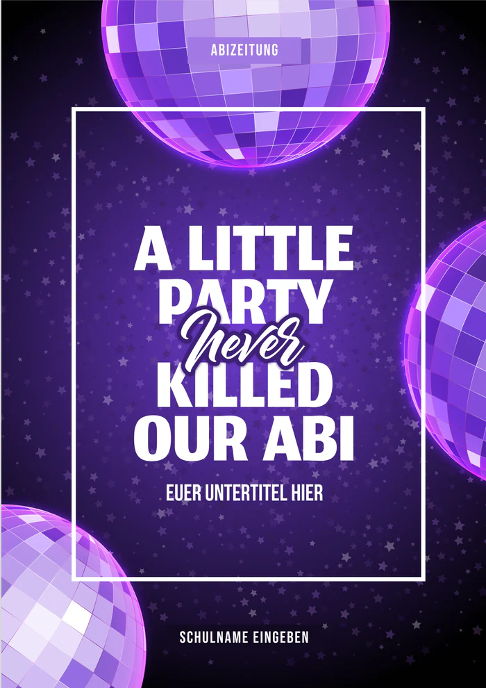 Cover 2 für A little party never killed no ABI