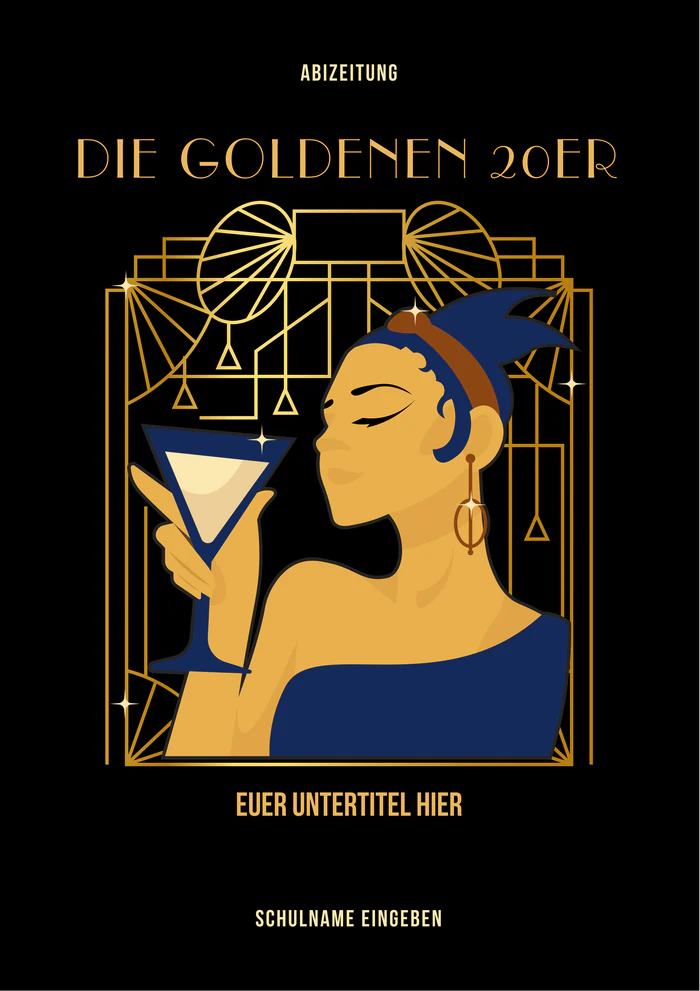 Cover 2 zum Abimotto Die Goldenen 20er
