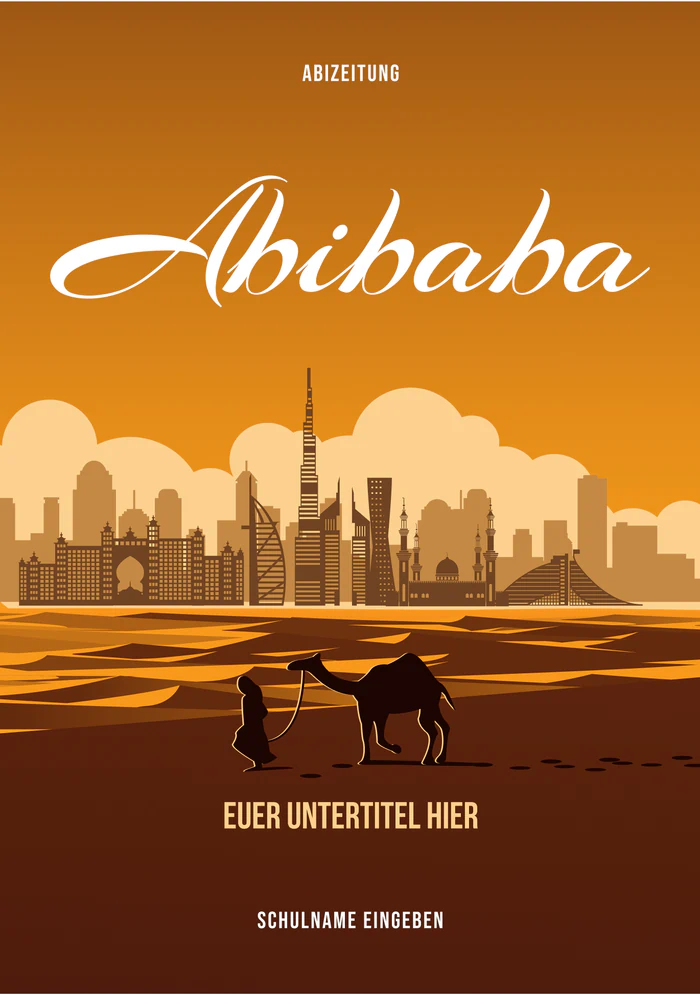 Cover 2 zum Abimotto Abibaba