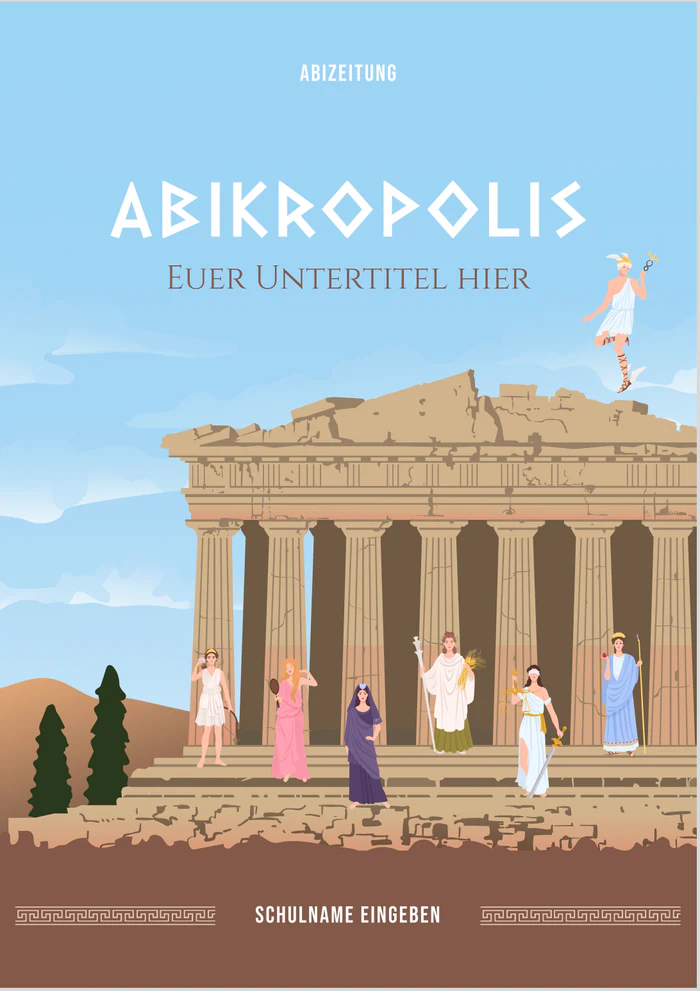 Cover 3 zum Abimotto ABIkropolis