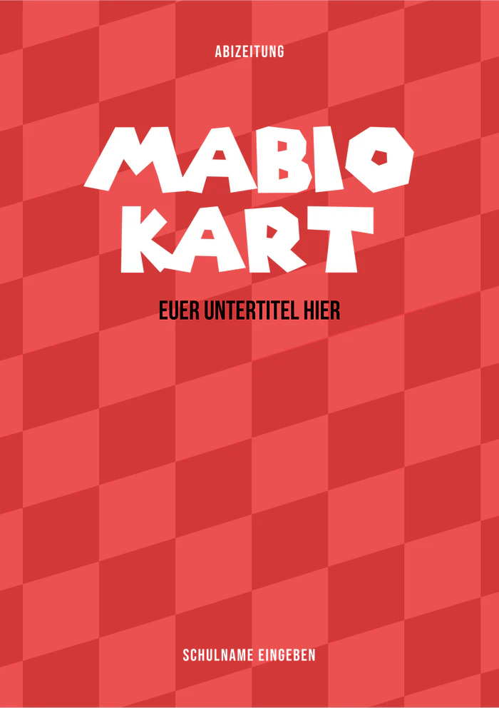 Cover 1 zum Abimotto mABIokart