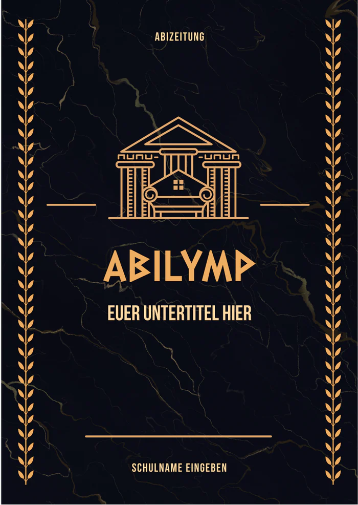 Cover 1 zum Abimotto Abilymp