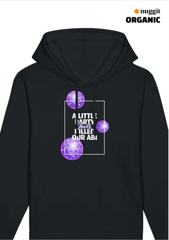 Vorderseite von Textil 5 für A little party never killed no ABI